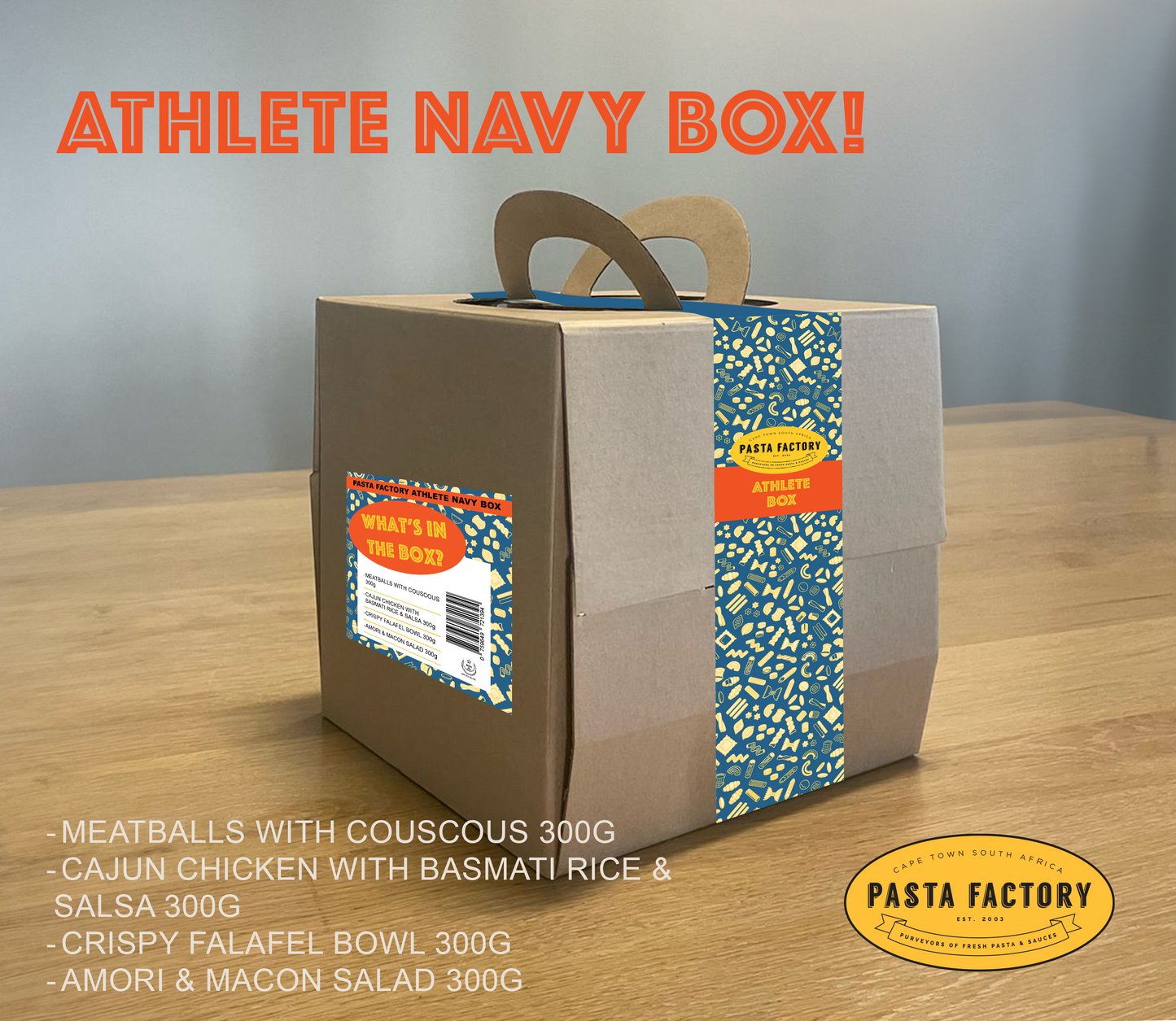 Athlete Navy Box
