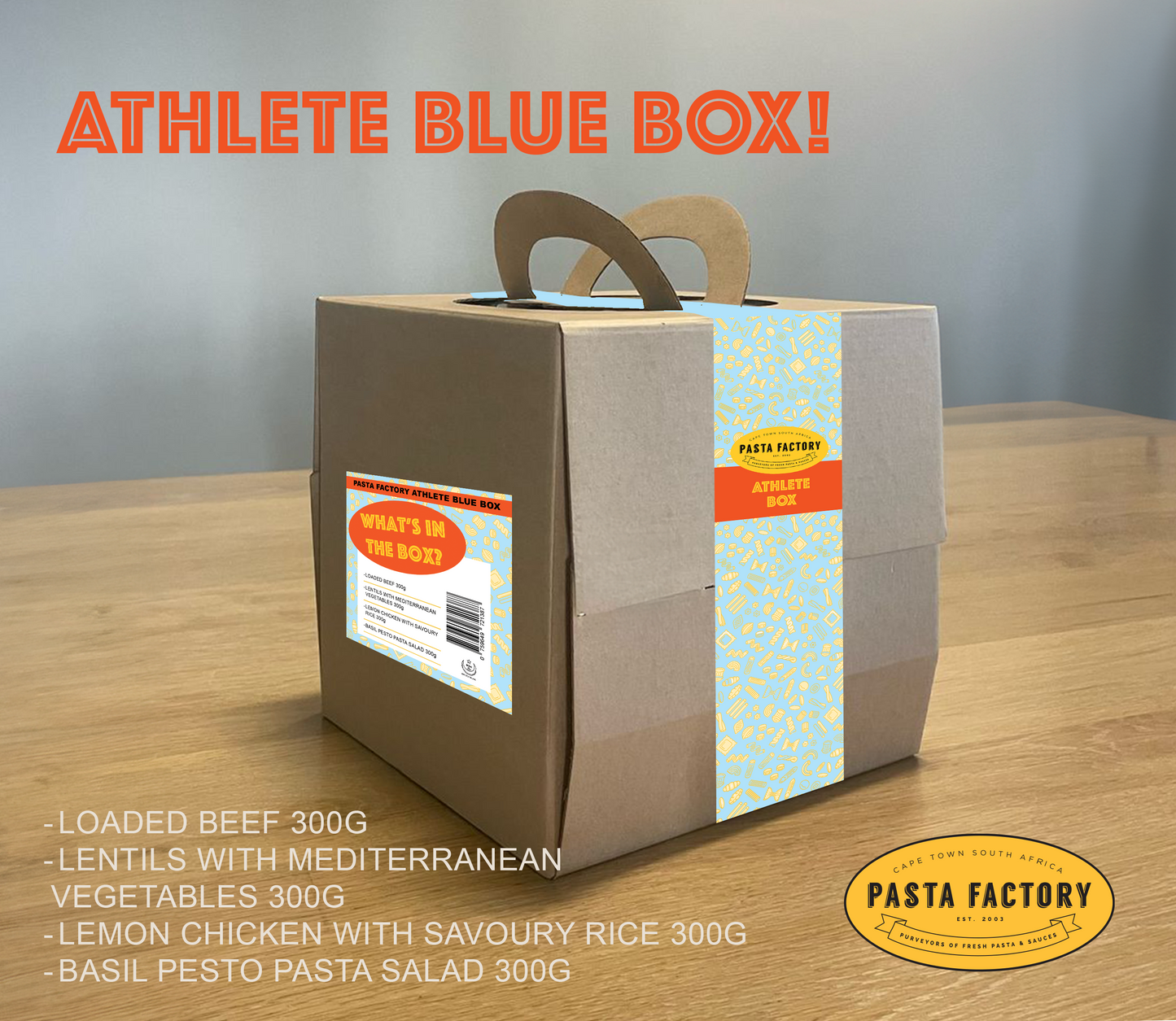 Athlete Blue Box