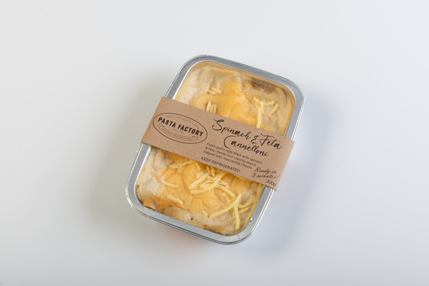 Baked Spinach & feta Cannelloni
