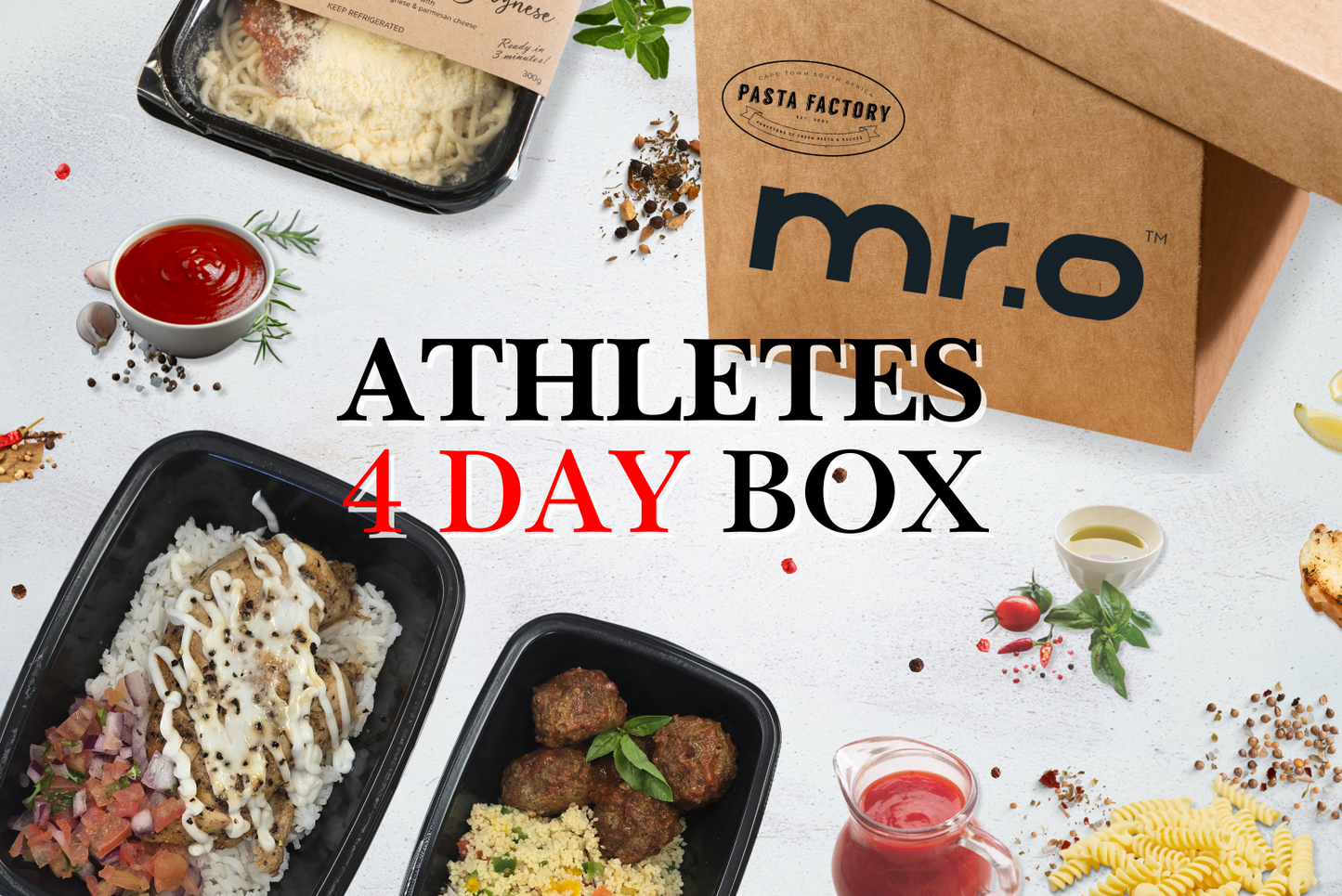 Athletes Mr.O Meal Box 1