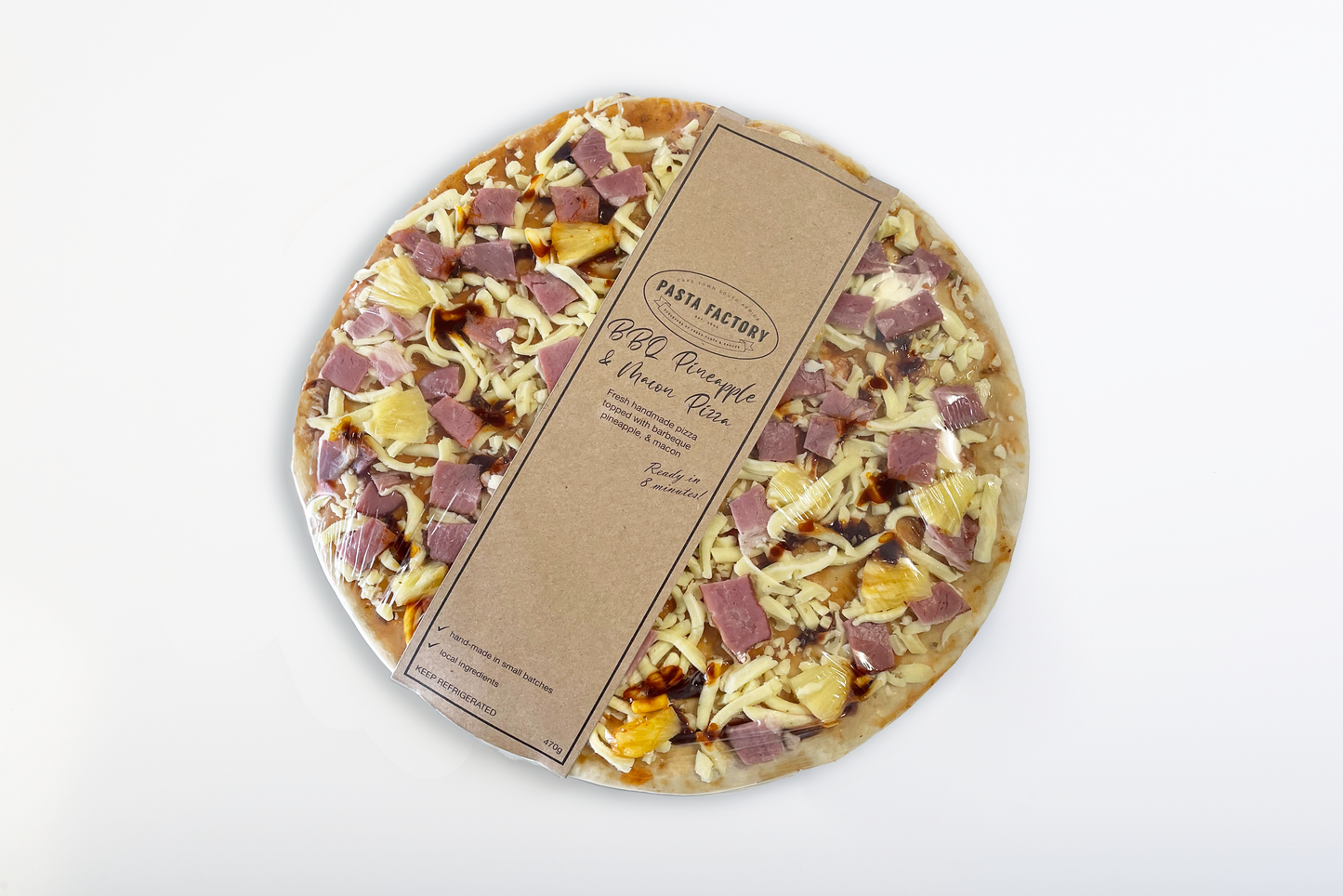 BBQ Pineapple & Macon Pizza