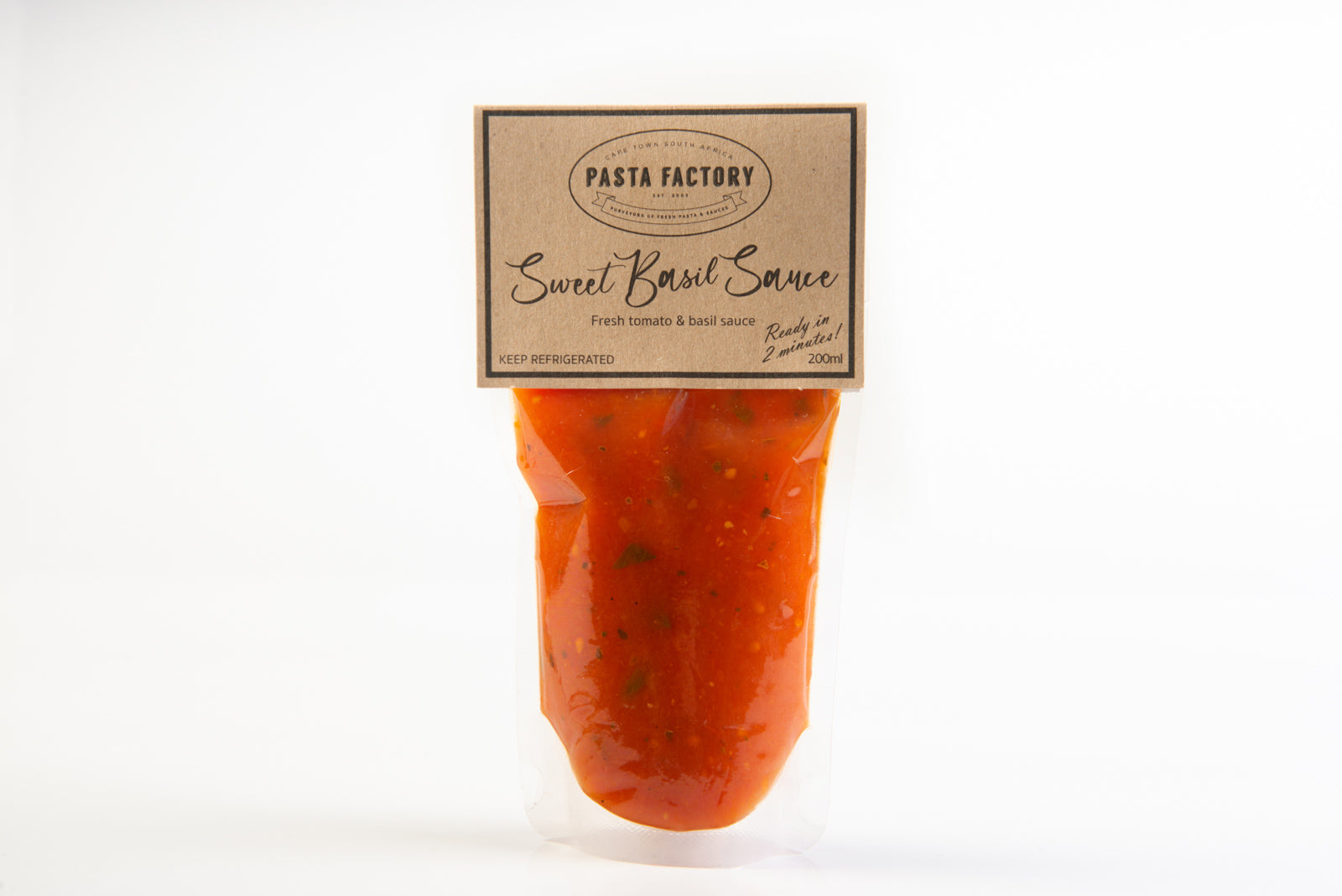 Sweet Basil Sauce tomato based